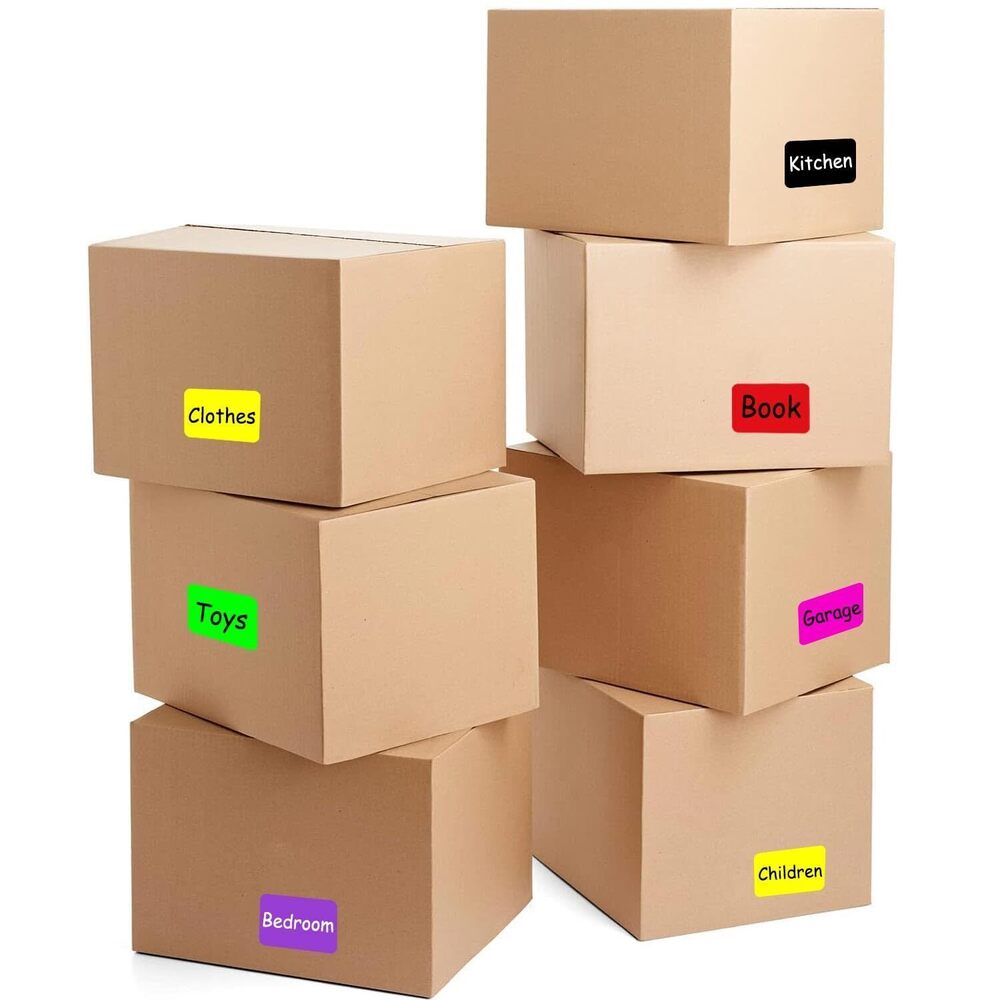 4012 Rectangular Pink Color Coding Label Stickers 2 x 3 Inch Color-Code - Picture 6 of 8
